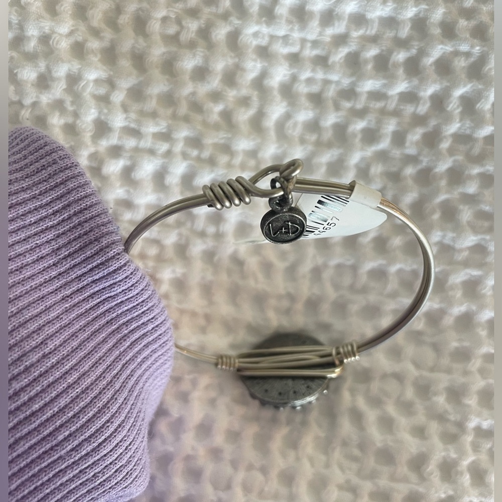 Luca + Danni Aquamarine Gemstone Bracelet - SM - Picture 5 of 6